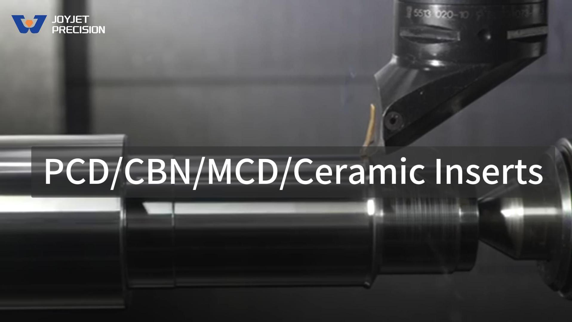 Insertos de cerámica PCD CBN MCD